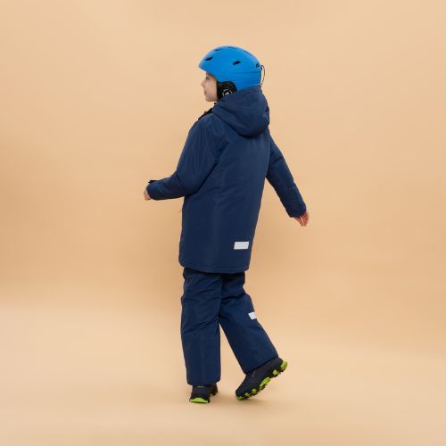 Kinder-Skijacke KADVA Skiro Jacket marineblau