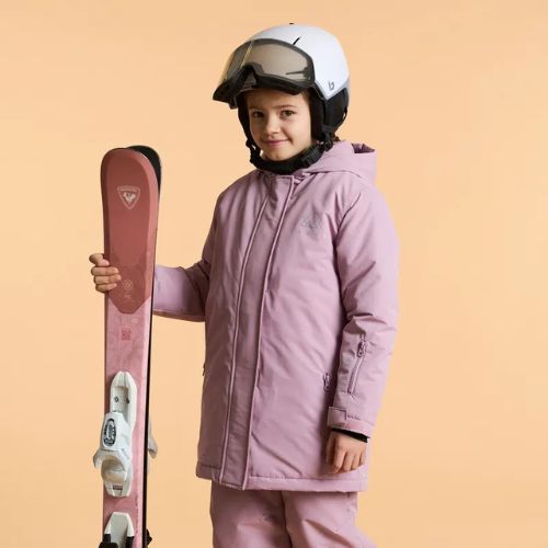 Kinder-Skijacke KADVA Skiro Jacket rosa