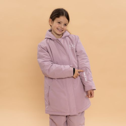 Kinder-Skijacke KADVA Skiro Jacket rosa