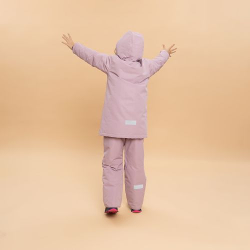 Kinder-Skijacke KADVA Skiro Jacket rosa