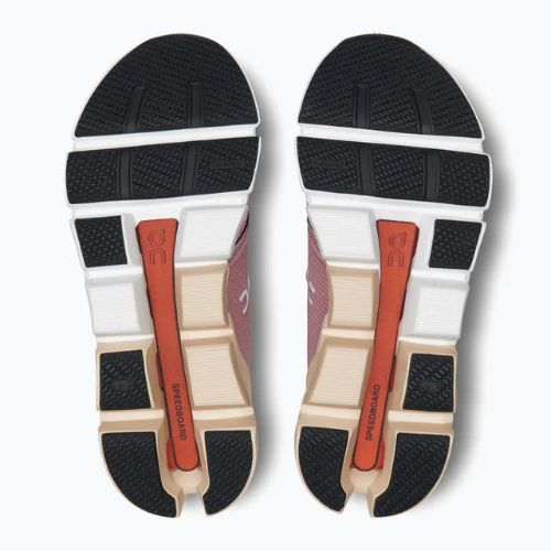 Laufschuhe Damen On Cloudflyer 4 dustRosa/sand