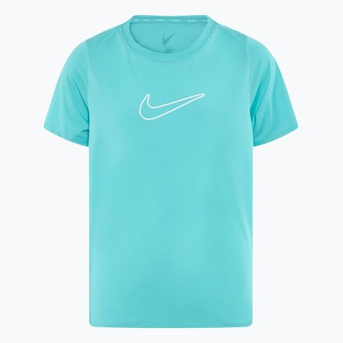 Shirt Kinder Nike One Dri-Fit green frost/white