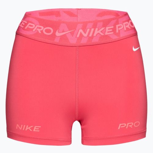 Trainings Shorts Damen Nike Pro Mid Rise 3" aster pink/pinksicle/hot punch/white