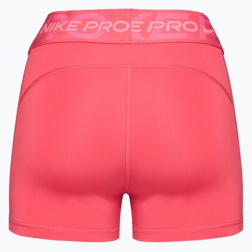 Trainings Shorts Damen Nike Pro Mid Rise 3" aster pink/pinksicle/hot punch/white