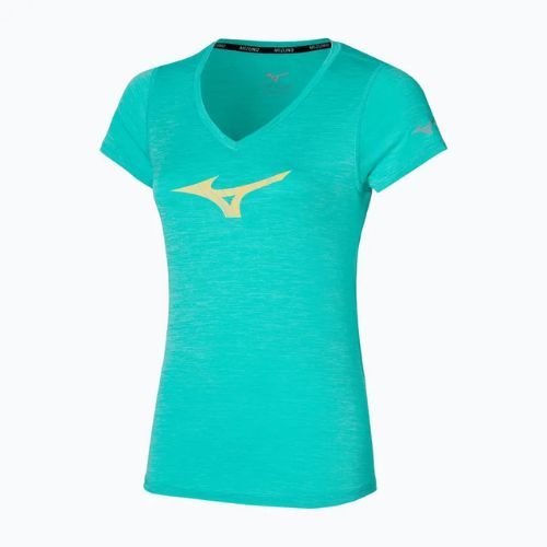 Laufshirt Damen Mizuno Impulse Core RB Tee blue turquoise