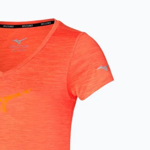 Laufshirt Damen Mizuno Impulse Core RB Tee nasturtuim