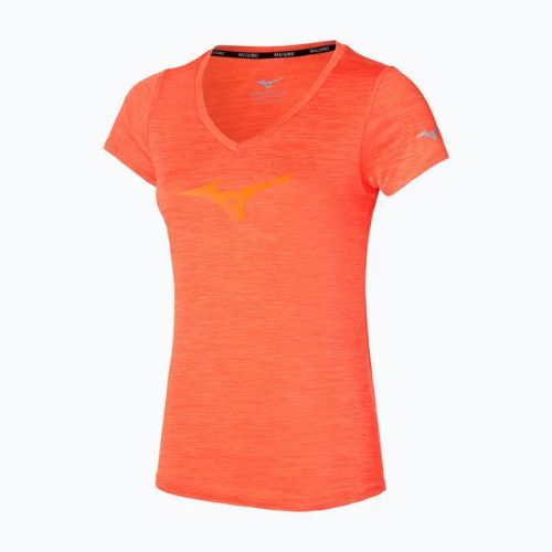 Laufshirt Damen Mizuno Impulse Core RB Tee nasturtuim