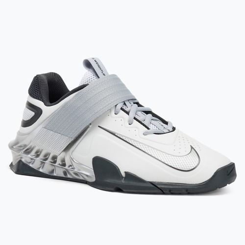 Gewichtheber-Schuhe Nike Savaleos SE photon dust/metallic silver/anthracite