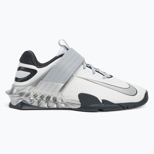 Gewichtheber-Schuhe Nike Savaleos SE photon dust/metallic silver/anthracite
