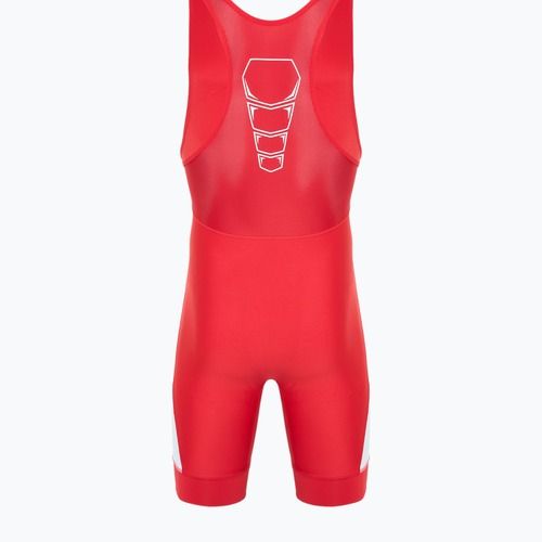 Nike Grappler Anzug für Herren Elite Singlet scarlet/white