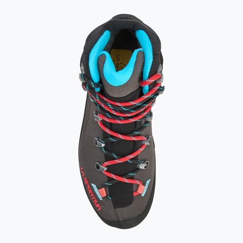Damen-Trekkingschuhe La Sportiva Aequilibrium Trek GTX carbon/malibu blue