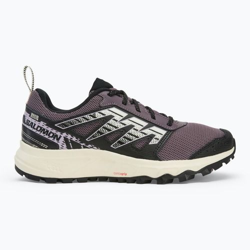 Laufschuhe Damen Salomon Wander moonscape/black/pastel Lilac