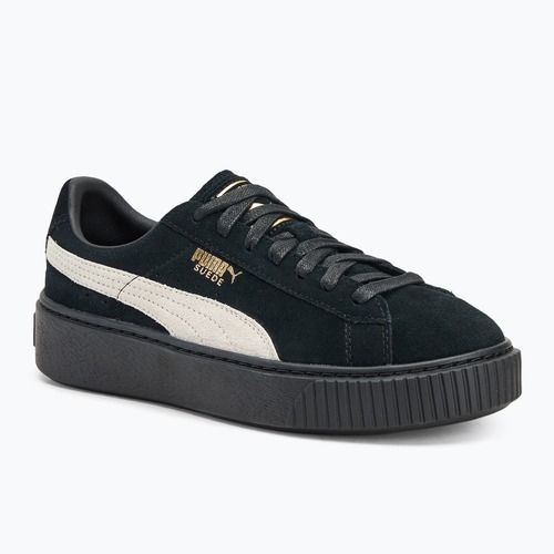 Schuhe Damen PUMA Suede Platform puma black/puma white