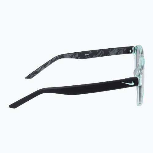 Sonnenbrille Kinder Nike Smash green glow/ silver flash
