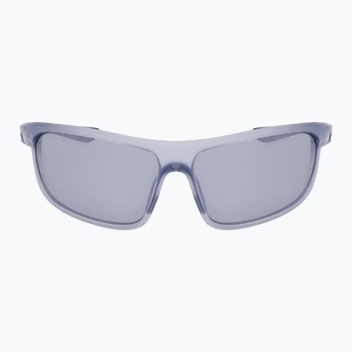 Sonnenbrille Nike Windtrack Run matte asheen/ slate silver flash