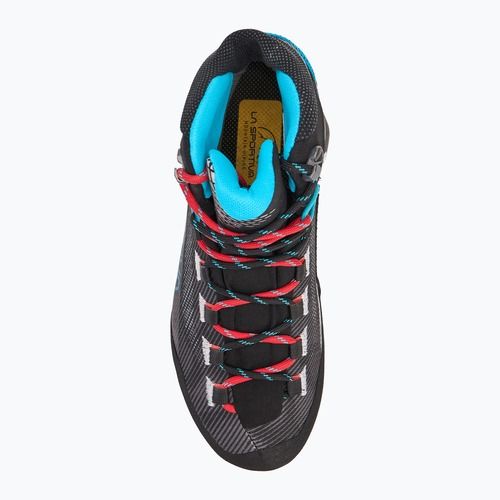 Trekking Wander Schuhe Damen La Sportiva Aequilibrium Hike GTX carbon/malibu blue