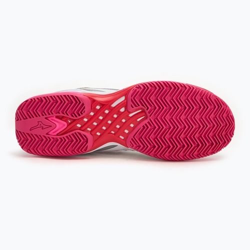 Tennisschuhe Damen Mizuno Wave Exceed Tour 6 CC white/radiant red/quiet shade