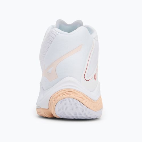 Volleyballschuhe Damen Mizuno Wave Lightning Z8 Mid white/aleutian/cloud pink