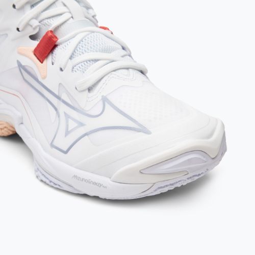 Volleyballschuhe Damen Mizuno Wave Lightning Z8 Mid white/aleutian/cloud pink
