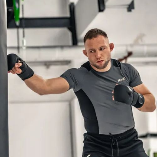 Herren Rashguard HOOK FIGHTING Base schwarz