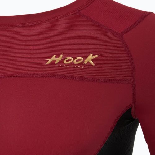 Herren Rashguard HOOK FIGHTING Base rot