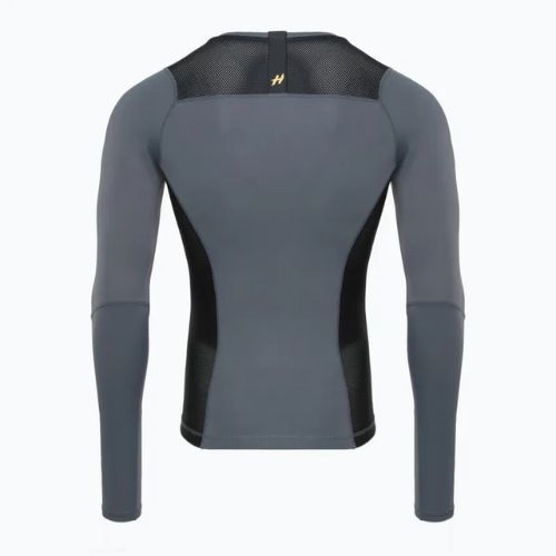 Herren Longsleeve Rashguard HOOK FIGHTING Base schwarz