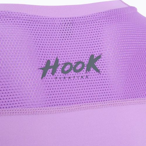 Damen-Langarm Rashguard HOOK FIGHTING Base lila