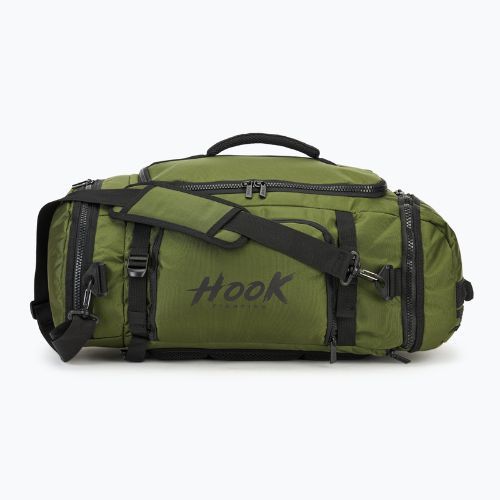 Rucksack/Tasche 2in1 HOOK FIGHTING Training Duffel Bag 30 l grün