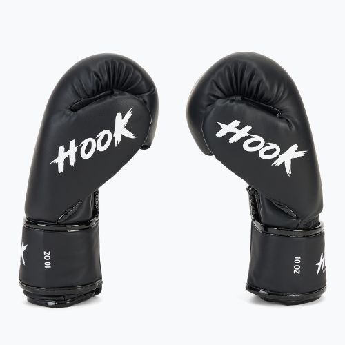 HOOK FIGHTING Ready To Spar Boxhandschuhe mit Handschutz schwarz