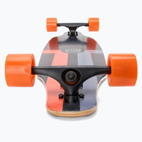 Longboard Skateboard ATTABO Flowrider Schwarz