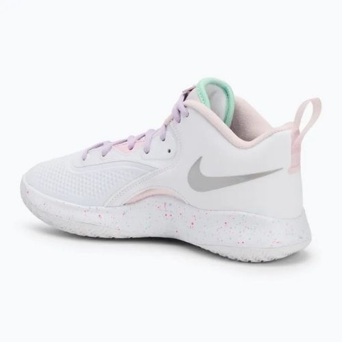Volleyballschuhe Nike Hyperset 2 SE white/hyper pink/mint foam/violet mist/pink foam