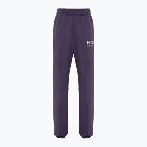 Hose Damen Nike Sportswear Fleece dark raisin