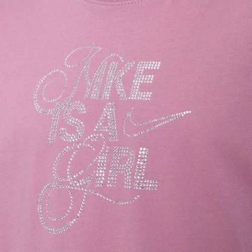 Shirt Kinder Nike Sportswear plum dust