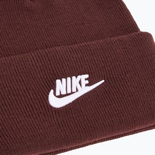 Wintermütze Kinder Nike Peak burgundy crush/white