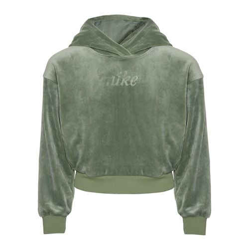 Hoodie Kinder Nike Sportswear Hoodie oil green/jade horizon