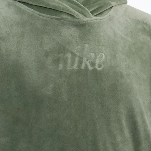 Hoodie Kinder Nike Sportswear Hoodie oil green/jade horizon