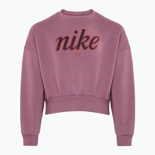 Sweatshirt Hoodie Kinder Nike Sportswear Club Fleece plum dust/light wild mango