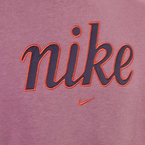 Sweatshirt Hoodie Kinder Nike Sportswear Club Fleece plum dust/light wild mango