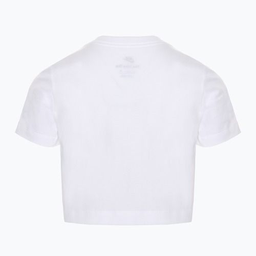 Shirt Kinder Nike Sportswear Cropped white