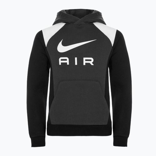 Sweatshirt Hoodie Kinder Nike Air Hoodie anthracite/black/white/white