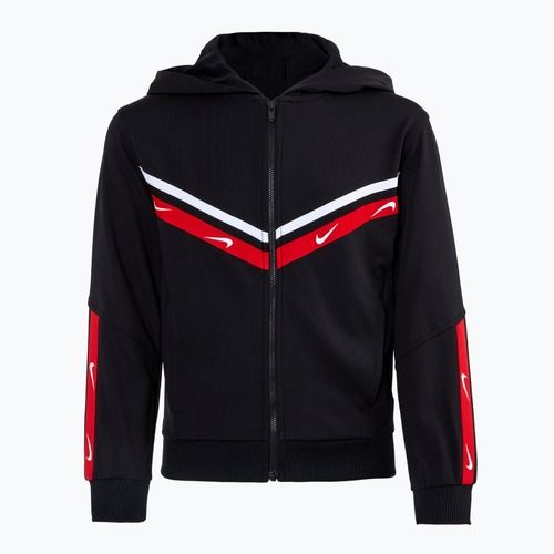 Sweatshirt Hoodie Kinder Nike Sportswear Club Full-Zip black