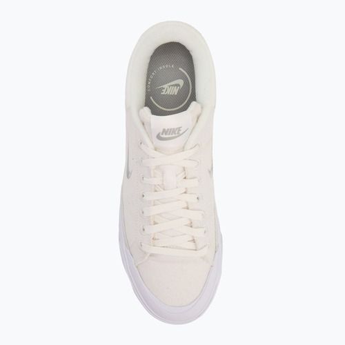 Schuhe Damen Nike Court Legacy Lift summit white/white/phantom/light smoke grey