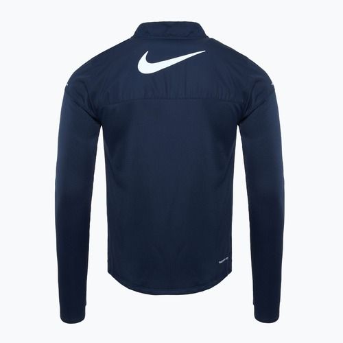 Lauf Sweatshirt Hoodie Herren Nike Sphere Element Therma-FIT 1/2 Zip obsidian