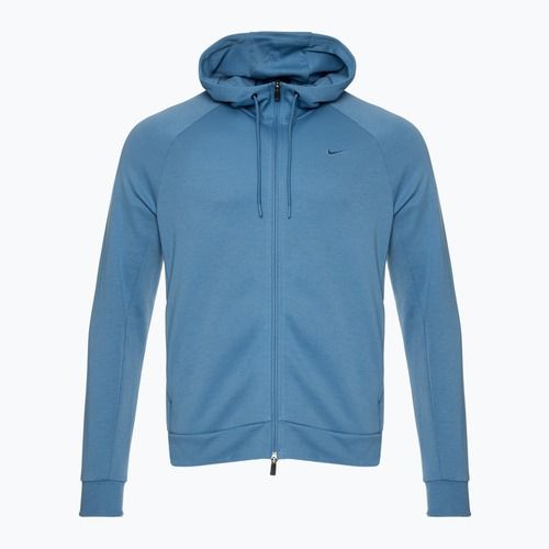 Training Sport Sweatshirt Hoodie Herren Nike Primary Dri-Fit UV aegean storm/aegean storm