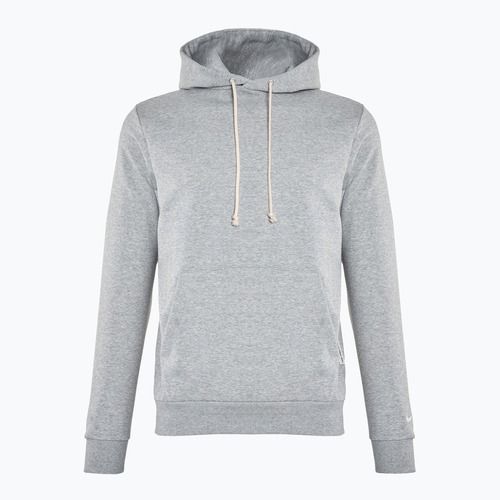 Hoodie koszykarska Herren Nike Standard Issue Dri-Fit Hoodie dark grey heather/pale ivory