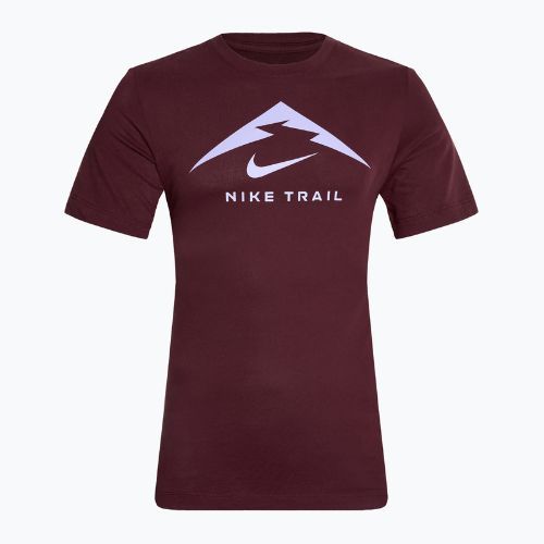 Laufshirt Herren Nike Dri-Fit UV burgundy crush