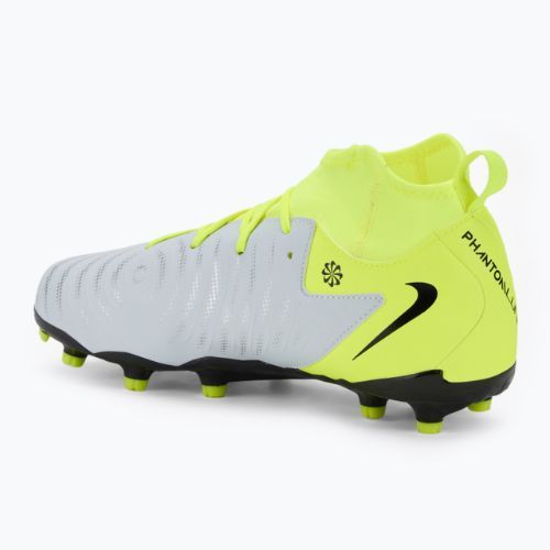 Fußballschuhe Kinder Nike Phantom Luna 2 Academy FG/MG metallic silver/volt/black