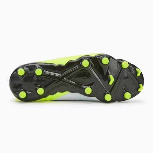 Fußballschuhe Kinder Nike Phantom GX 2 Academy FG/MG metallic silver/volt/black