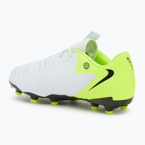 Fußballschuhe Kinder Nike Phantom GX 2 Academy FG/MG metallic silver/volt/black