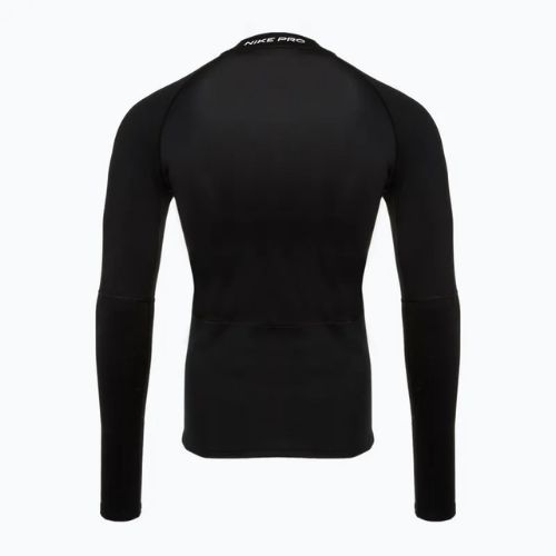 Training Longsleeve Herren Nike Pro Dri-Fit Warm black/white